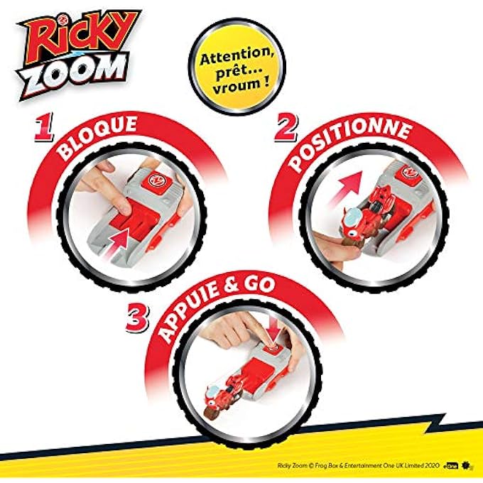 Ricky ZOOM TOMY LAUNCH & GO PLAYSET FEATURING AN EXCLUSIVE ACTION FIGURE, T20039 - Image 4